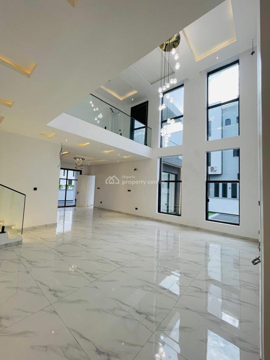 Most Spacious 5 Bedroom Luxuriously Designed Mansion, Chevron, Lekki Phase 2, Lekki, Lagos, Detached Duplex for Sale