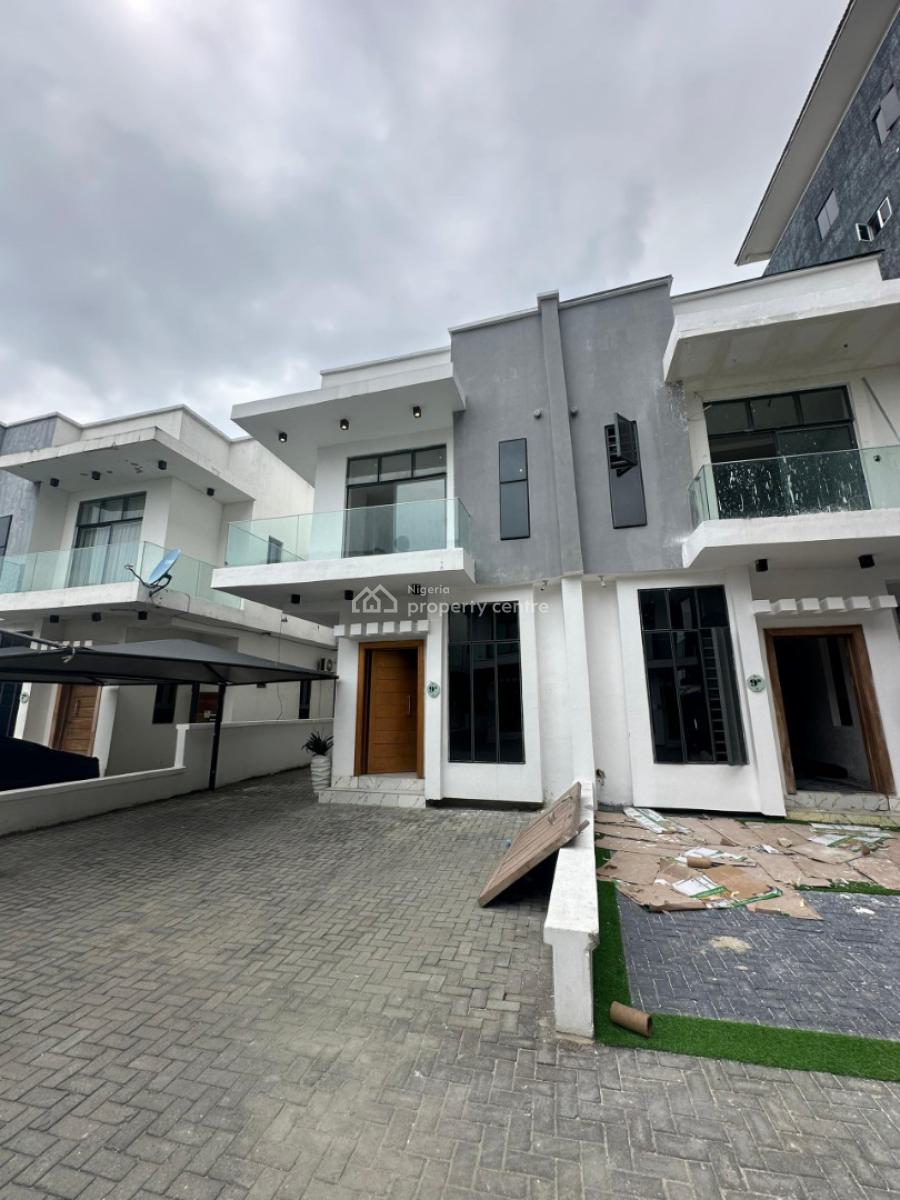 Brand New 4 Bedroom Semi-detached Duplex, Osapa, Lekki, Lagos, Semi-detached Duplex for Rent