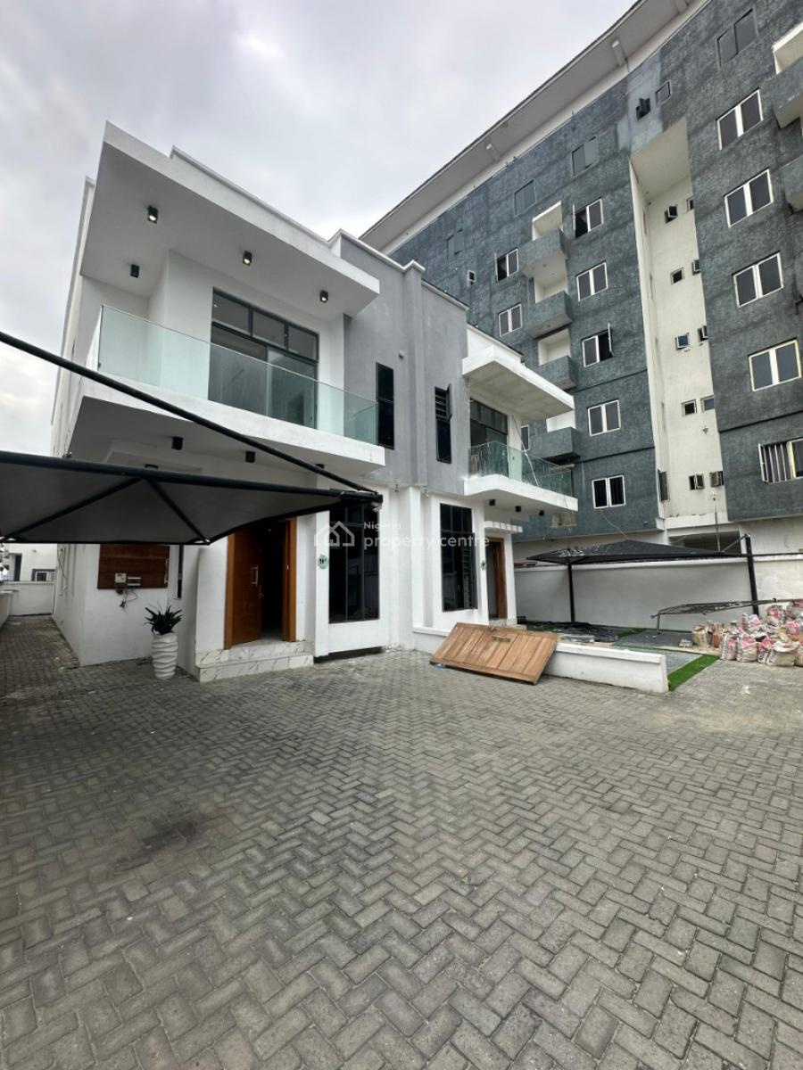 Brand New 4 Bedroom Semi-detached Duplex, Osapa, Lekki, Lagos, Semi-detached Duplex for Rent