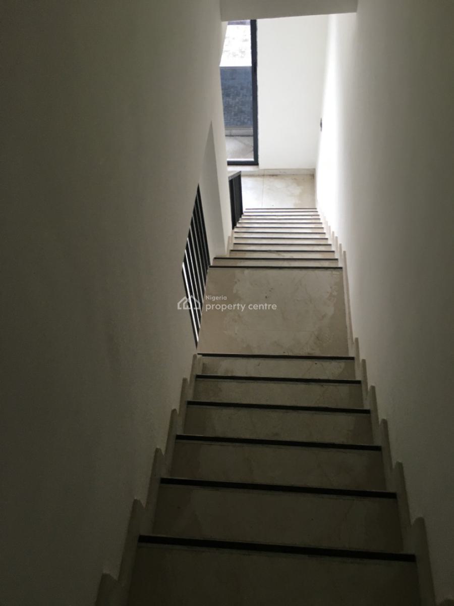 Newly Built 4 Bedrooms Terrace Duplex with a Rm Bq,pool, Off Oba Akinjobi Street, Ikeja Gra, Ikeja, Lagos, Terraced Duplex for Rent