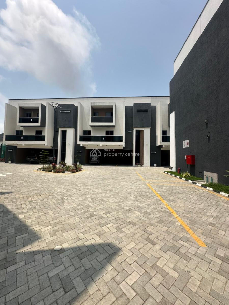 Brand New 4 Bedroom Terrace on The Ground Floor, Ikate, Lekki, Lagos, Terraced Duplex for Rent