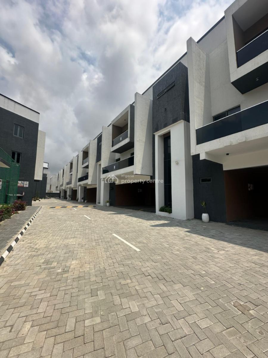 Brand New 4 Bedroom Terrace on The Ground Floor, Ikate, Lekki, Lagos, Terraced Duplex for Rent