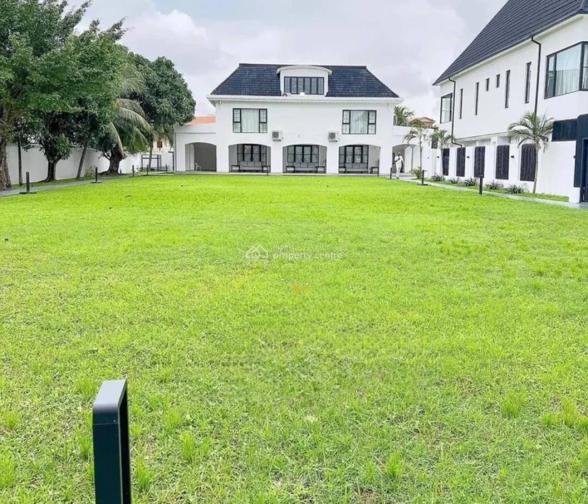 Fully Furnished Waterfront Mansion + Pool, Tennis Court and Jetty, Ikoyi, Osborne, Ikoyi, Lagos, Detached Duplex for Sale