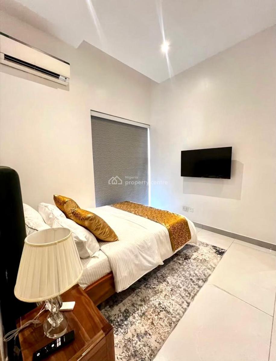Fully Furnished & Serviced 1 Bedroom Apartment with Gym & Swimming Poo, Ikoyi, Lagos, Flat / Apartment for Rent