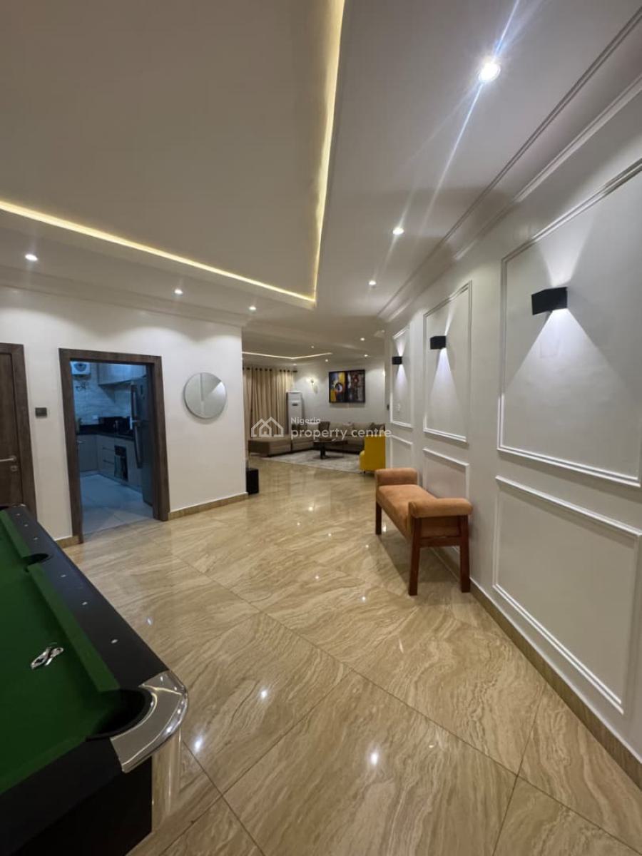 Spacious & Beautiful 3 Bedroom Apartment with Ps5, Snooker Board, Etc, Banana Island, Ikoyi, Lagos, Flat / Apartment Short Let