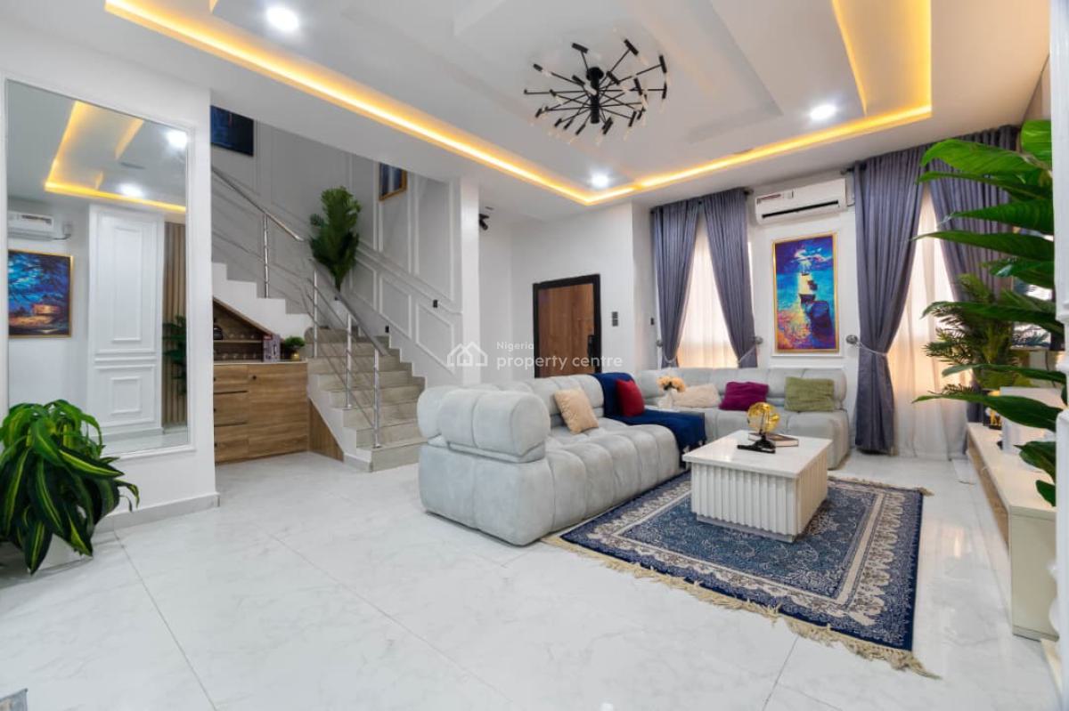 Tastefully Furnished Luxurious 3 Bedroom Apartment with Ps5, Pool, Etc, Meadowhall Way, Ikate, Lekki, Lagos, Flat / Apartment Short Let