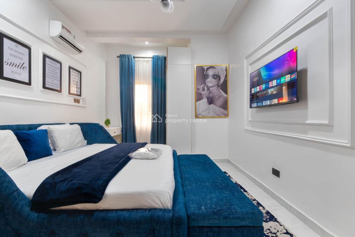 Tastefully Furnished Luxurious 3 Bedroom Apartment with Ps5, Pool, Etc, Meadowhall Way, Ikate, Lekki, Lagos, Flat / Apartment Short Let