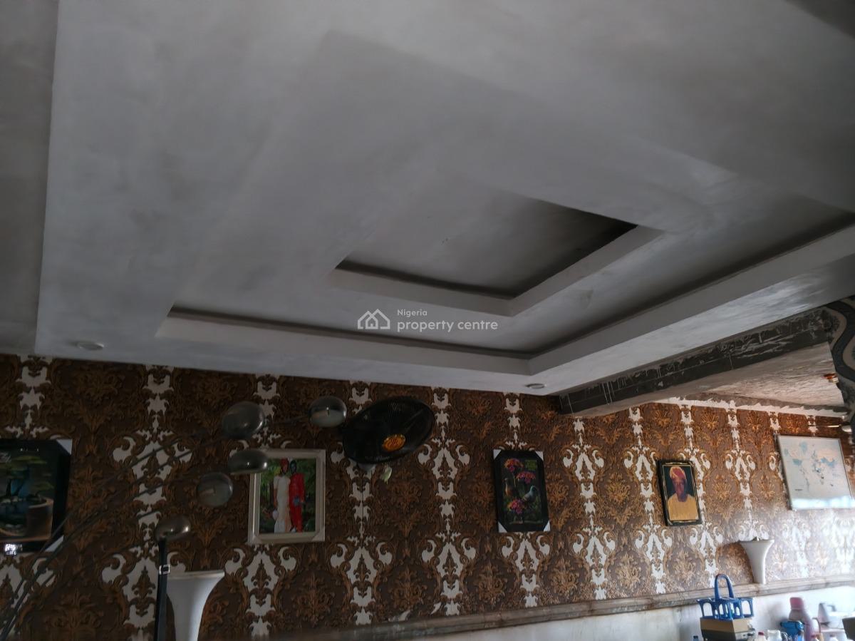 Cheap 2 Bedroom Flat Pop Ceiling All Tiles Floor, Itele Close to Ayobo, Ado-odo/ota, Ogun, Flat / Apartment for Rent