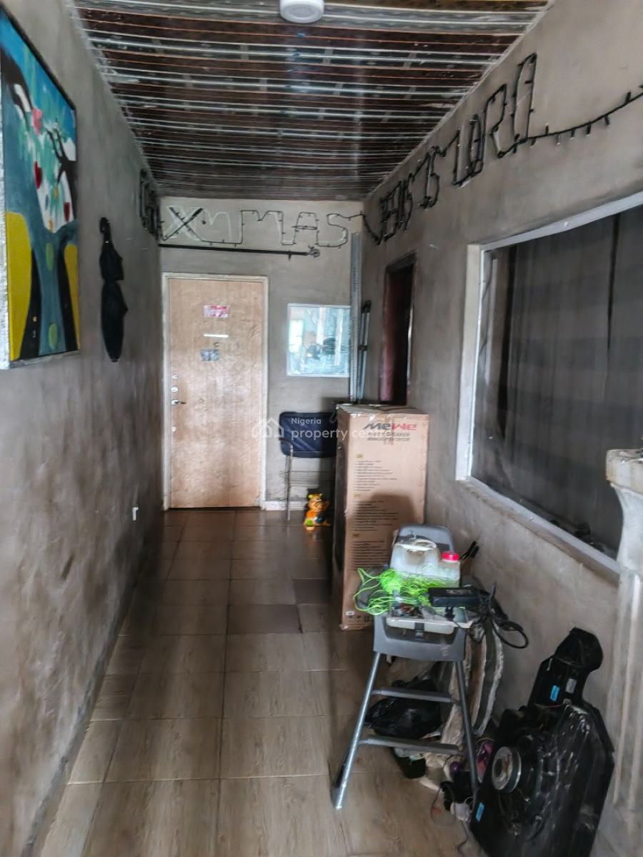 Cheap 2 Bedroom Flat Pop Ceiling All Tiles Floor, Itele Close to Ayobo, Ado-odo/ota, Ogun, Flat / Apartment for Rent