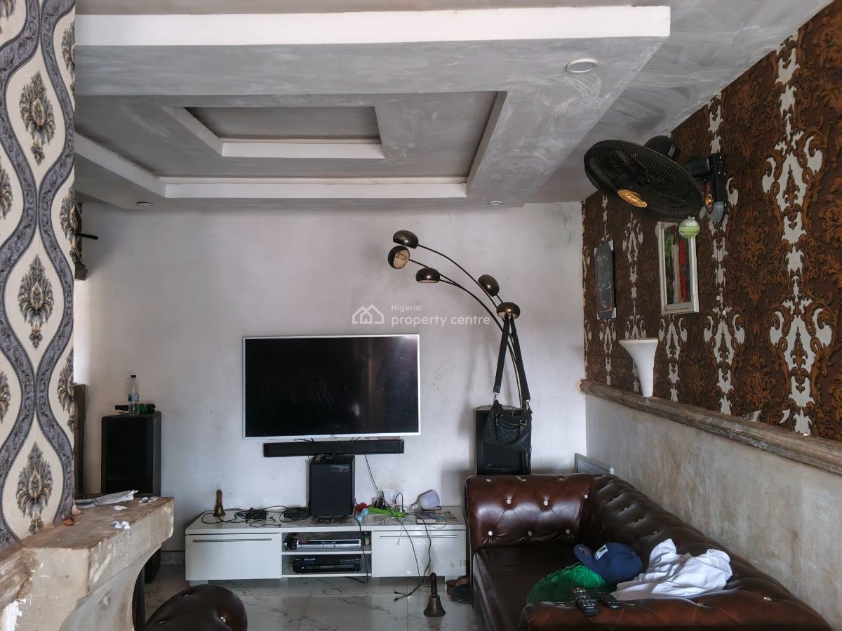 Cheap 2 Bedroom Flat Pop Ceiling All Tiles Floor, Itele Close to Ayobo, Ado-odo/ota, Ogun, Flat / Apartment for Rent