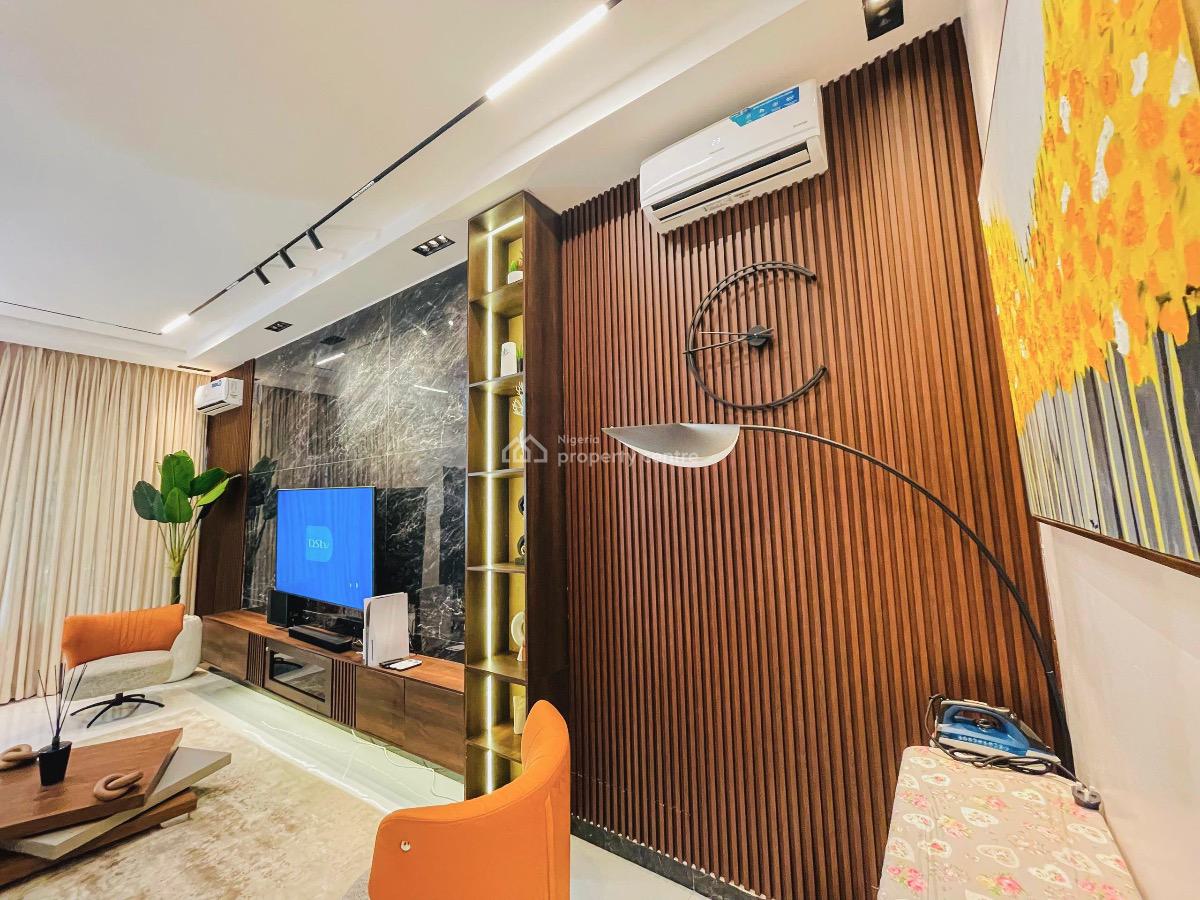 Brand New and Tastefully Furnished 4 Bedroom Apartment with Ps5 & Pool, Ikate, Lekki, Lagos, Flat / Apartment Short Let