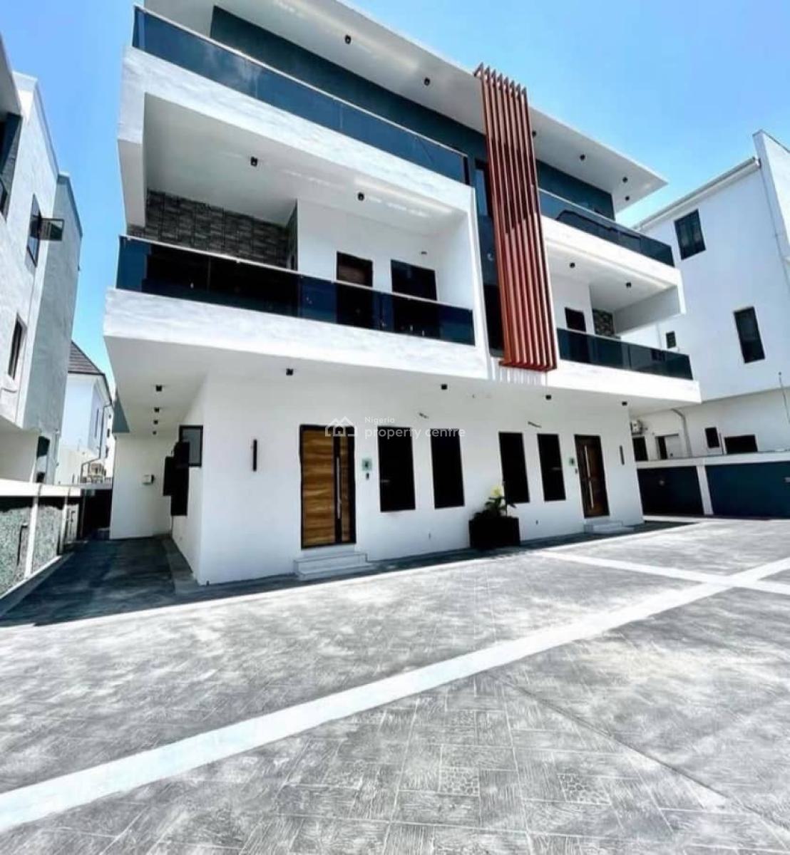 Furnished 5 Bedroom Semi Detached House with a Room Bq., Ikate, Lekki, Lagos, Semi-detached Duplex for Rent