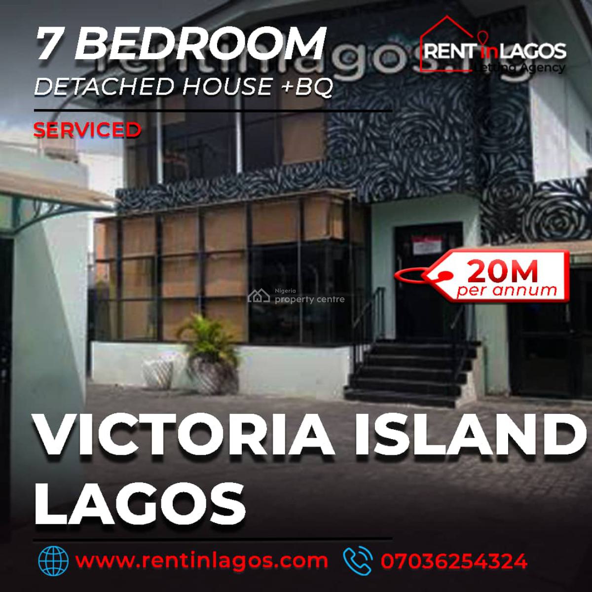 7 Bedrooms Duplex, Victoria Island (vi), Lagos, Commercial Property for Rent