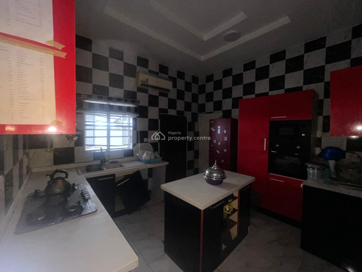 4 Bedroom Semi Detached House with a Room Bq, Saki Close, Osapa London, Lekki, Lagos, House for Sale