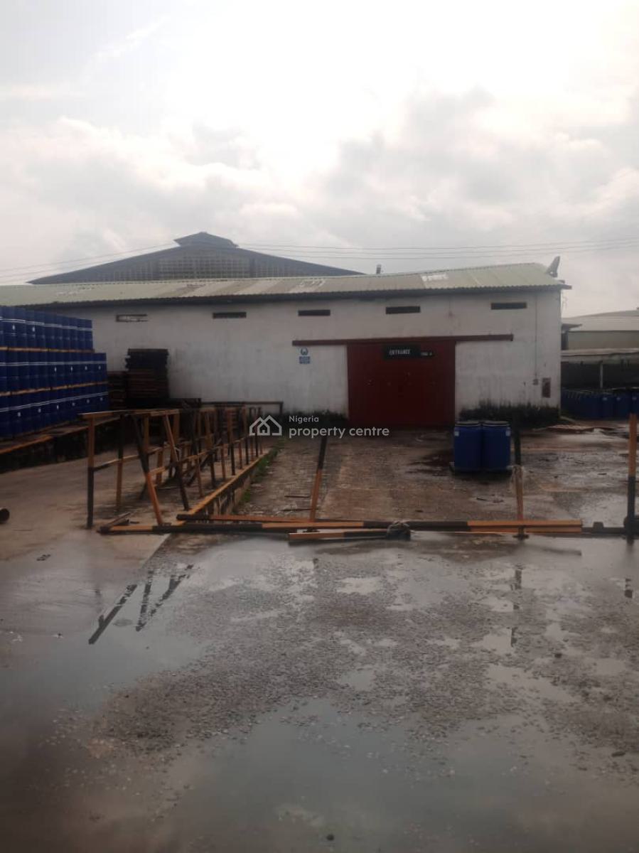 Industrial Factory with Warehouse, Staff Quarters  and Office Spaces, Off Ladipo Oluwole Street, Oba Akran, Ikeja, Lagos, Warehouse for Sale