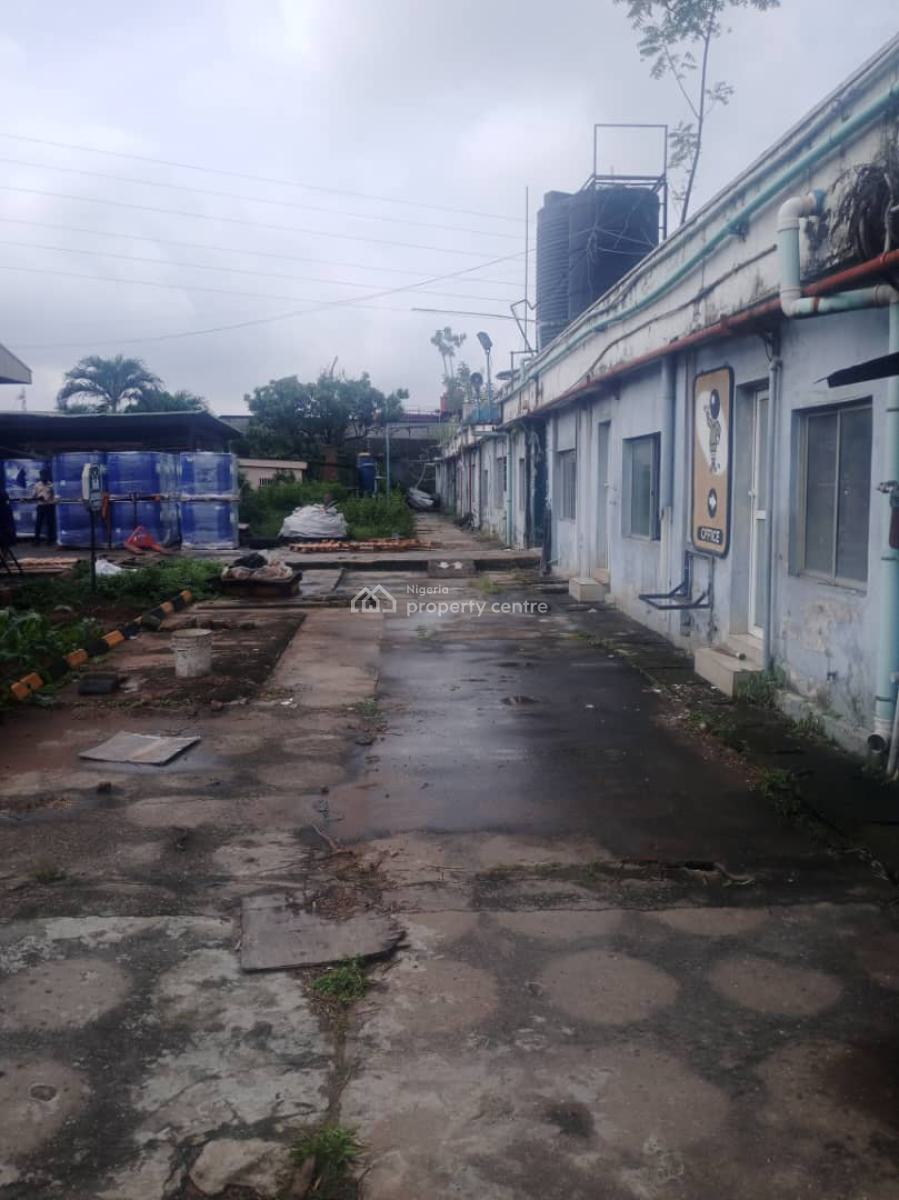 Industrial Factory with Warehouse, Staff Quarters  and Office Spaces, Off Ladipo Oluwole Street, Oba Akran, Ikeja, Lagos, Warehouse for Sale