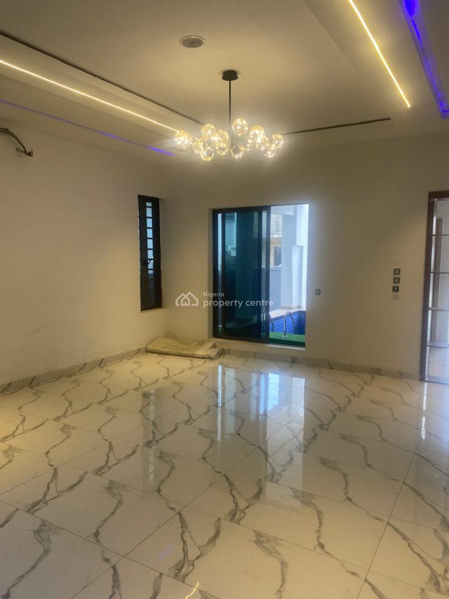 Fully Detached 5 Bedroom Duplex with Pool, Captain Court, Palmcity, Ajah, Lagos, Detached Duplex for Sale
