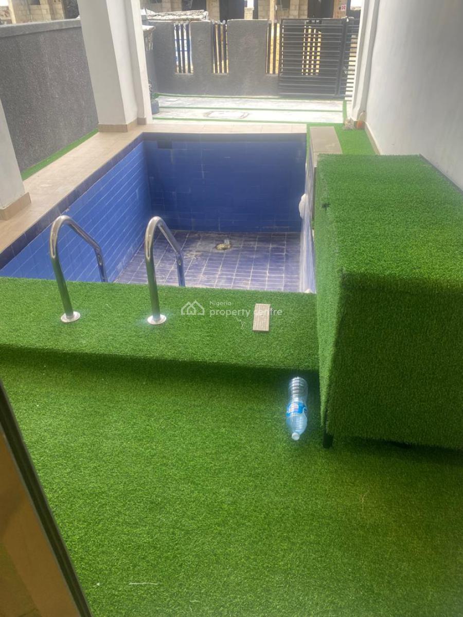 Fully Detached 5 Bedroom Duplex with Pool, Captain Court, Palmcity, Ajah, Lagos, Detached Duplex for Sale