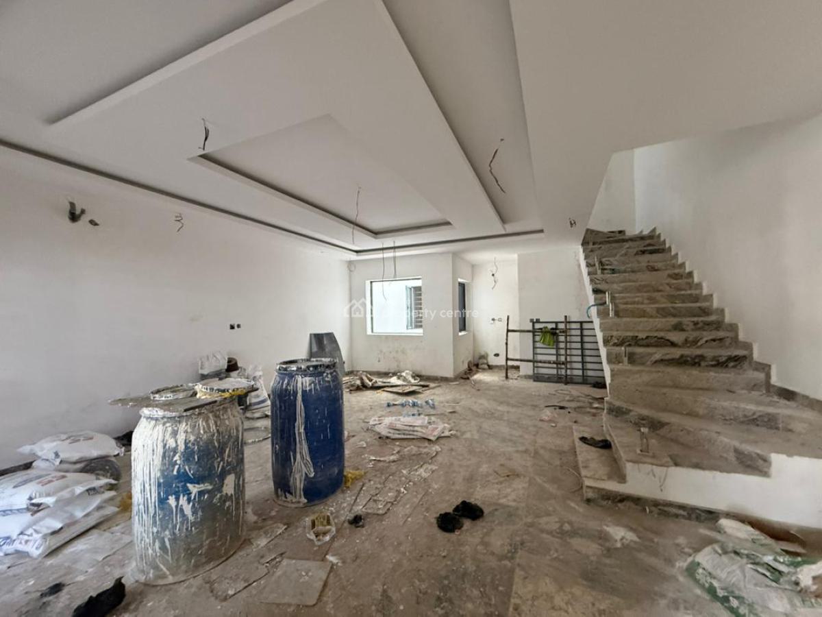 Brand New 4 Bedroom Spacious Terrace Duplex, Bq, Pool , Play Area, Zone 3, Wuse, Abuja, Terraced Duplex for Sale