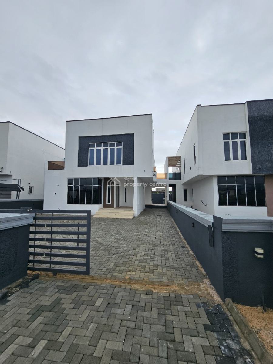 Luxury 4 Bedroom Semi Detached Duplex with a Bq, Royal Garden Estate, Ajah, Lagos, Semi-detached Duplex for Rent