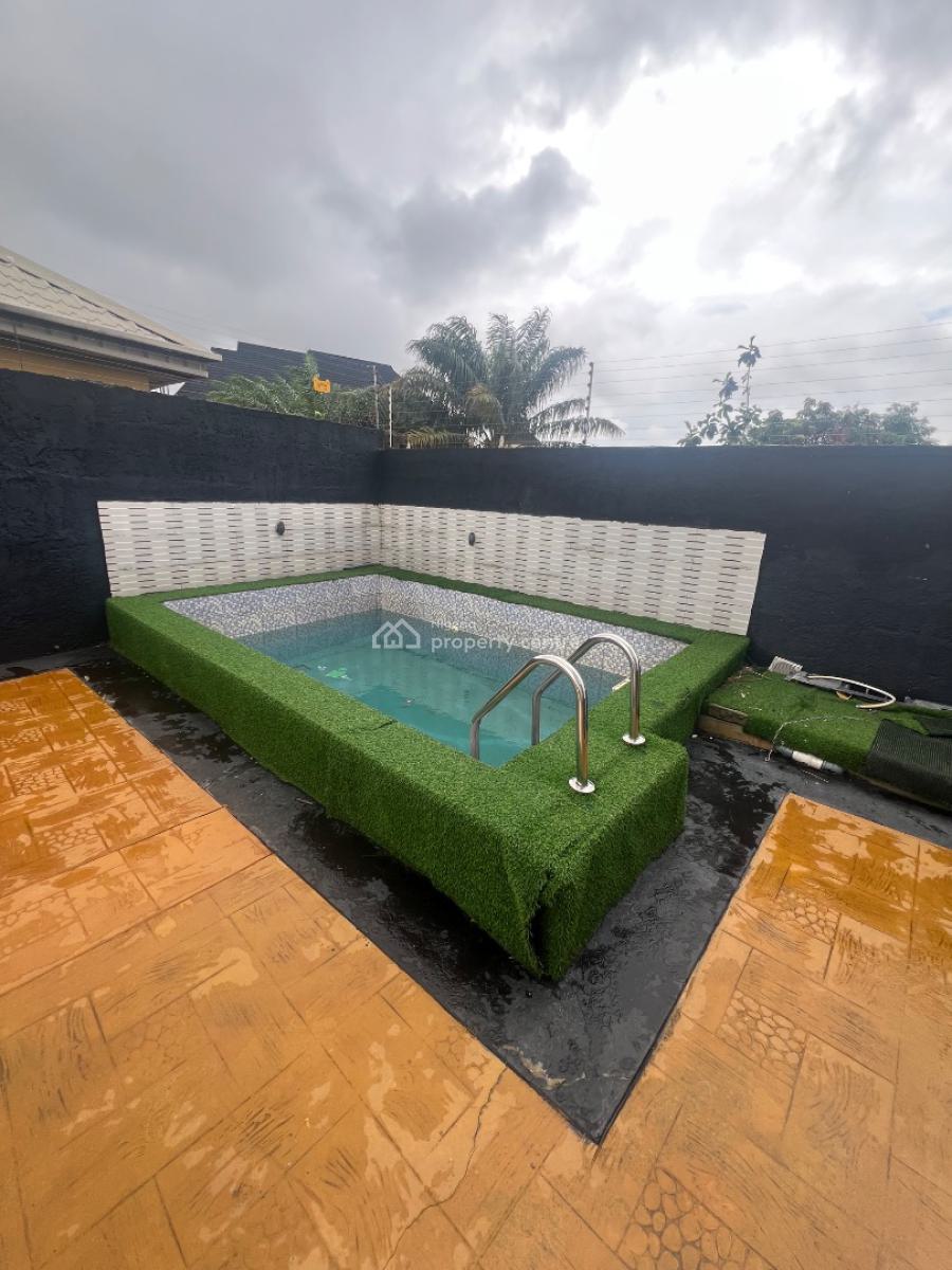 Neat and Spacious 4 Bedroom Detached House + Swimming Pool, Oribanwa Phase 2, Oribanwa, Ibeju Lekki, Lagos, Detached Duplex for Rent
