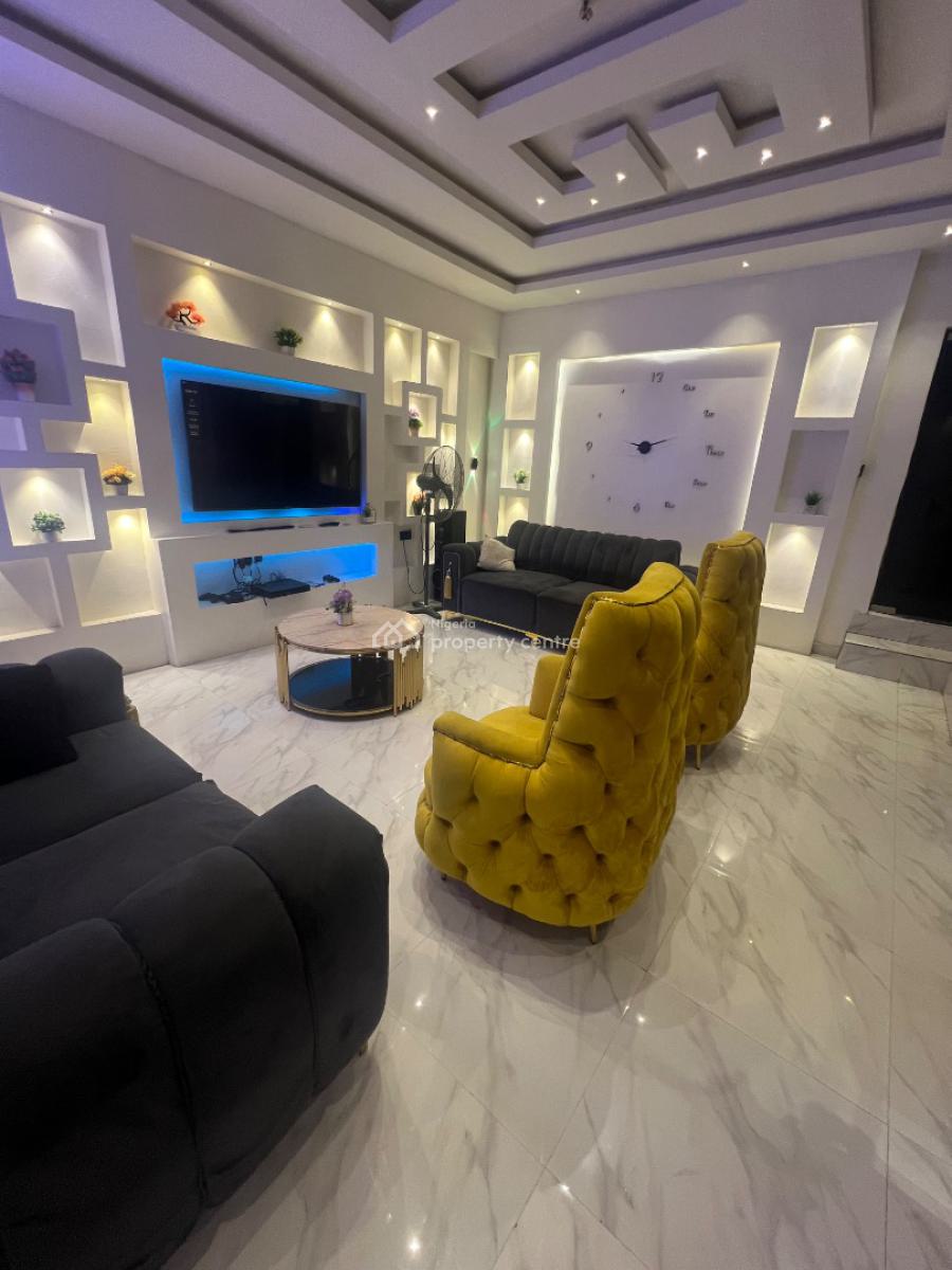 Neat and Spacious 4 Bedroom Detached House + Swimming Pool, Oribanwa Phase 2, Oribanwa, Ibeju Lekki, Lagos, Detached Duplex for Rent