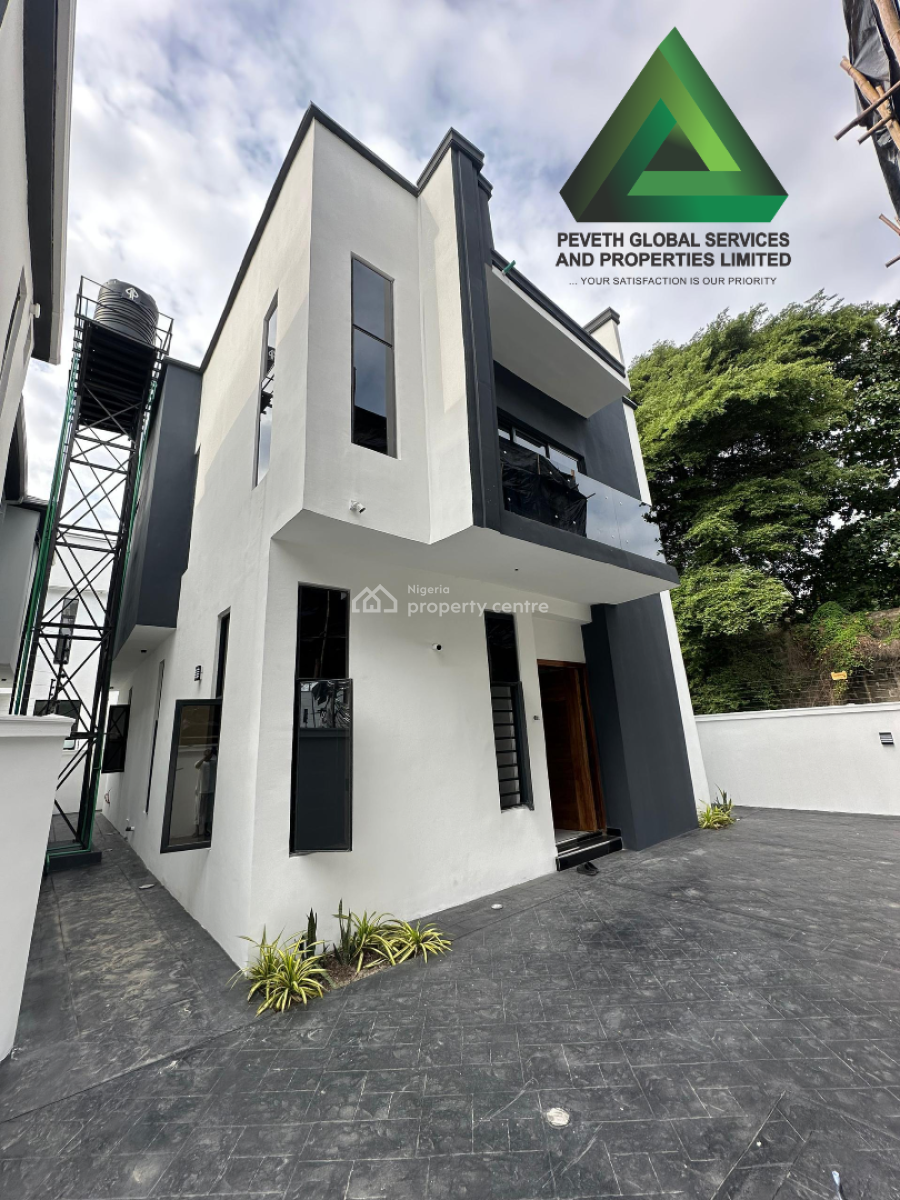 4 Bedroom Fully Detached Duplex with Bq, Chevron, Lekki, Lagos, Detached Duplex for Sale