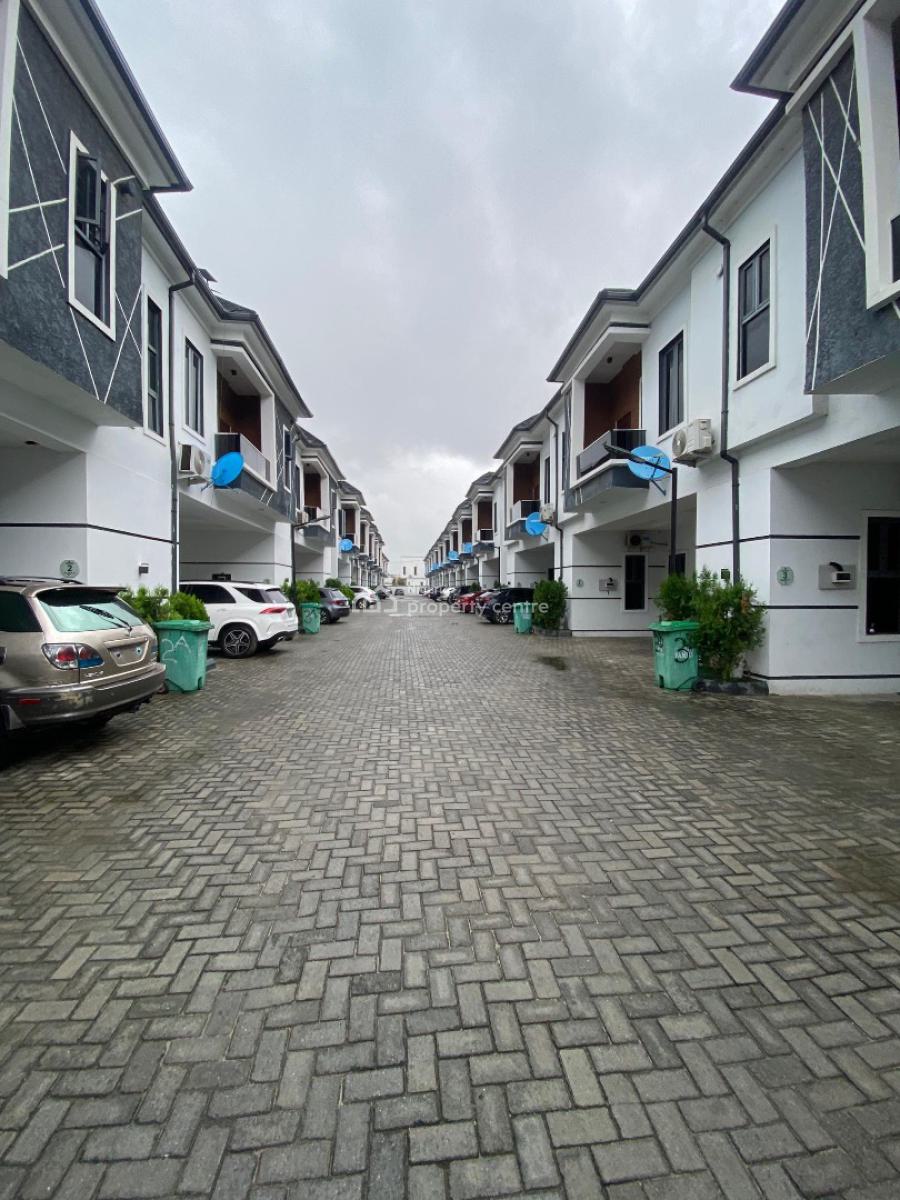 4 Bedroom Terrace Duplex with Bq, Playground & Swimming Pool, Orchid, Ikota, Lekki, Lagos, Terraced Duplex for Sale