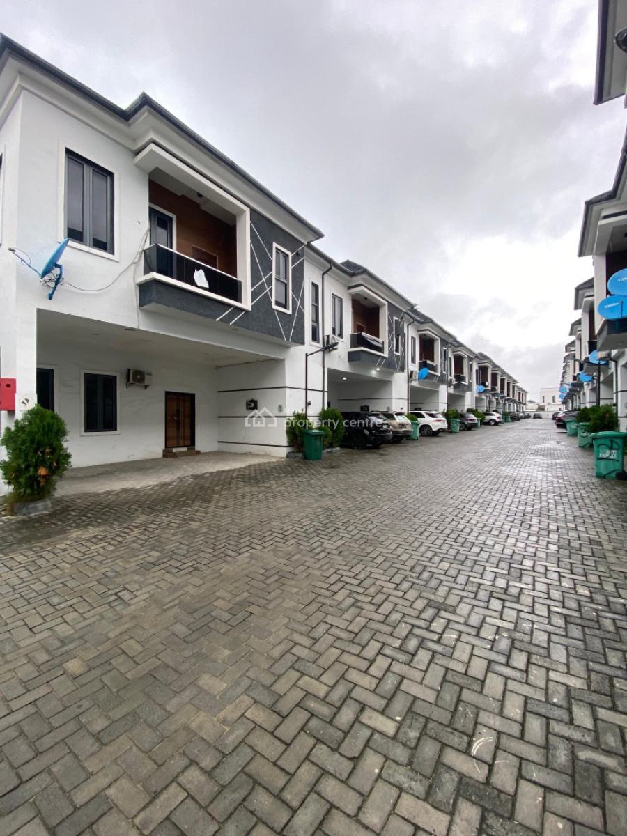 4 Bedroom Terrace Duplex with Bq, Playground & Swimming Pool, Orchid, Ikota, Lekki, Lagos, Terraced Duplex for Sale