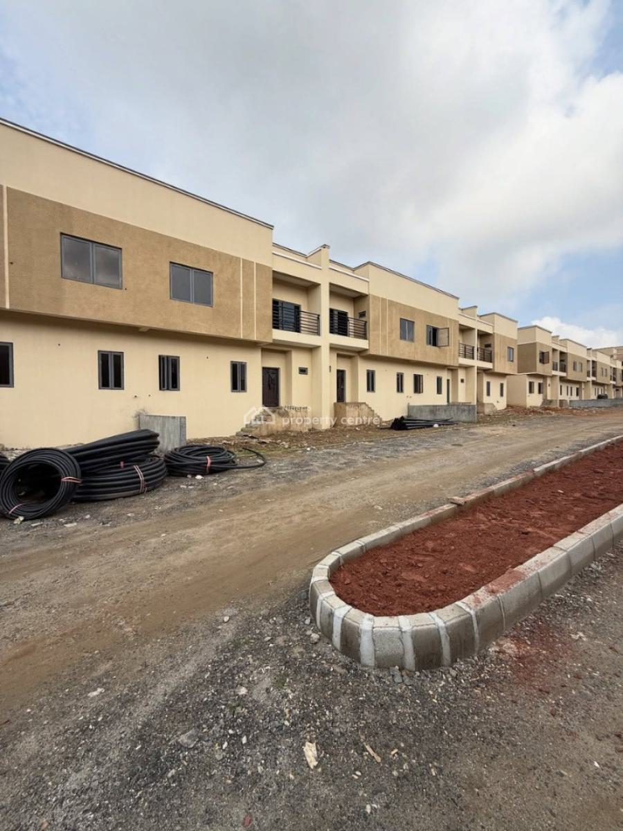 Semi-finished 4 Bedroom Terrace Duplex + Bq, Apo, Abuja, Terraced Duplex for Rent