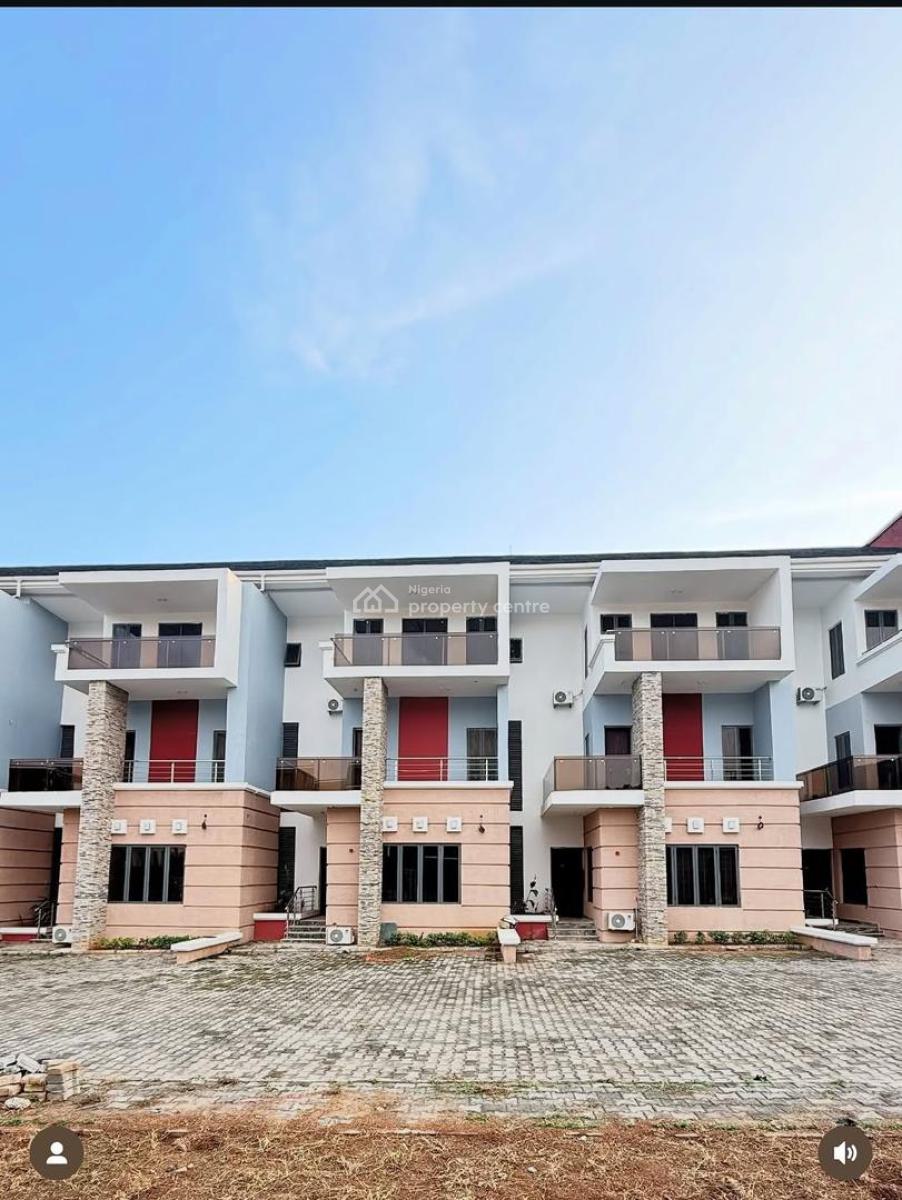 Brand New & Luxury 4 Bedroom Serviced Terrace Duplex with Bq, Katampe Extension, Katampe, Abuja, Terraced Duplex for Rent