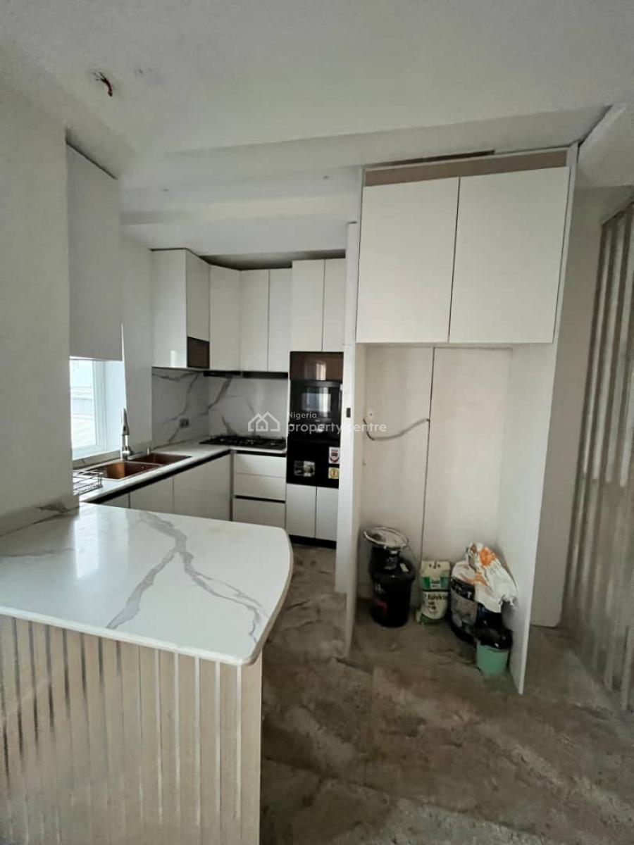 Service 3 Bedroom Flat with Fitted Kitchen, Nike Art Gallery, Ikate, Lekki, Lagos, Flat / Apartment for Rent