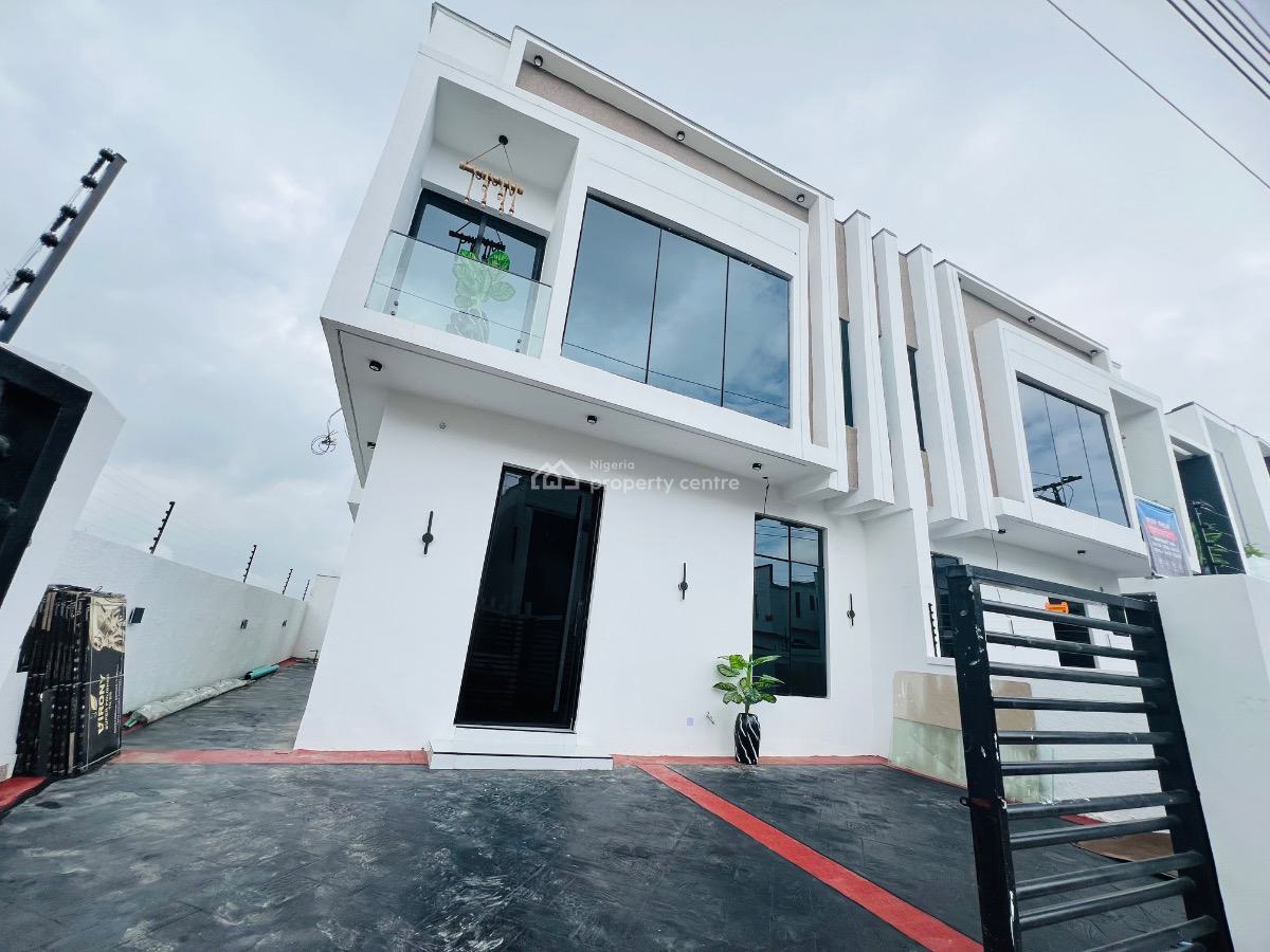 4bedroom Semi Detached Duplex with Bq, Lekki Palm City, Ajah, Lekki, Lagos, Semi-detached Duplex for Sale