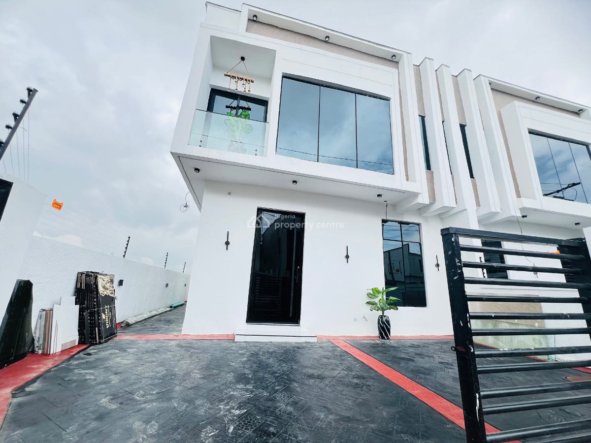 4bedroom Semi Detached Duplex with Bq, Lekki Palm City, Ajah, Lekki, Lagos, Semi-detached Duplex for Sale