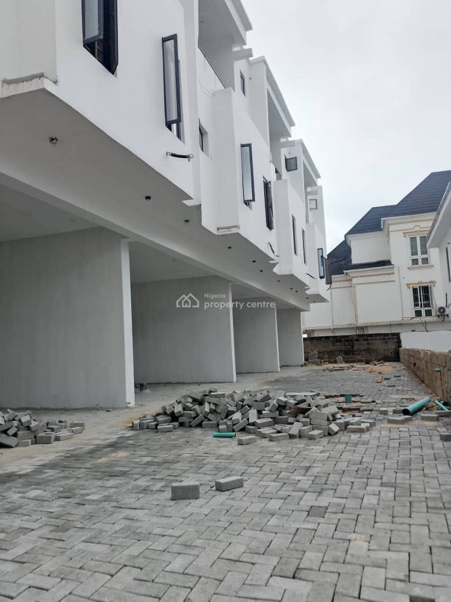 Newly Built 4 Bedroom Terraced Duplex, Off Spg Road, Ologolo, Lekki, Lagos, Terraced Duplex for Rent