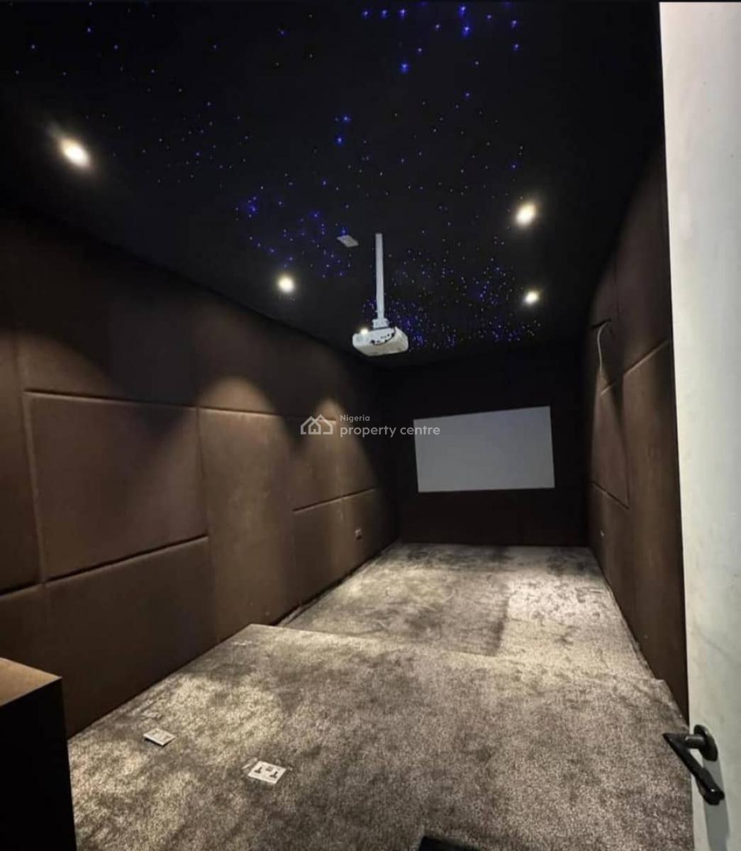 Fully Serviced 4 Bedroom Semi Detached Duplex with Bq and Cinema., Victoria Island (vi), Lagos, Semi-detached Duplex for Rent