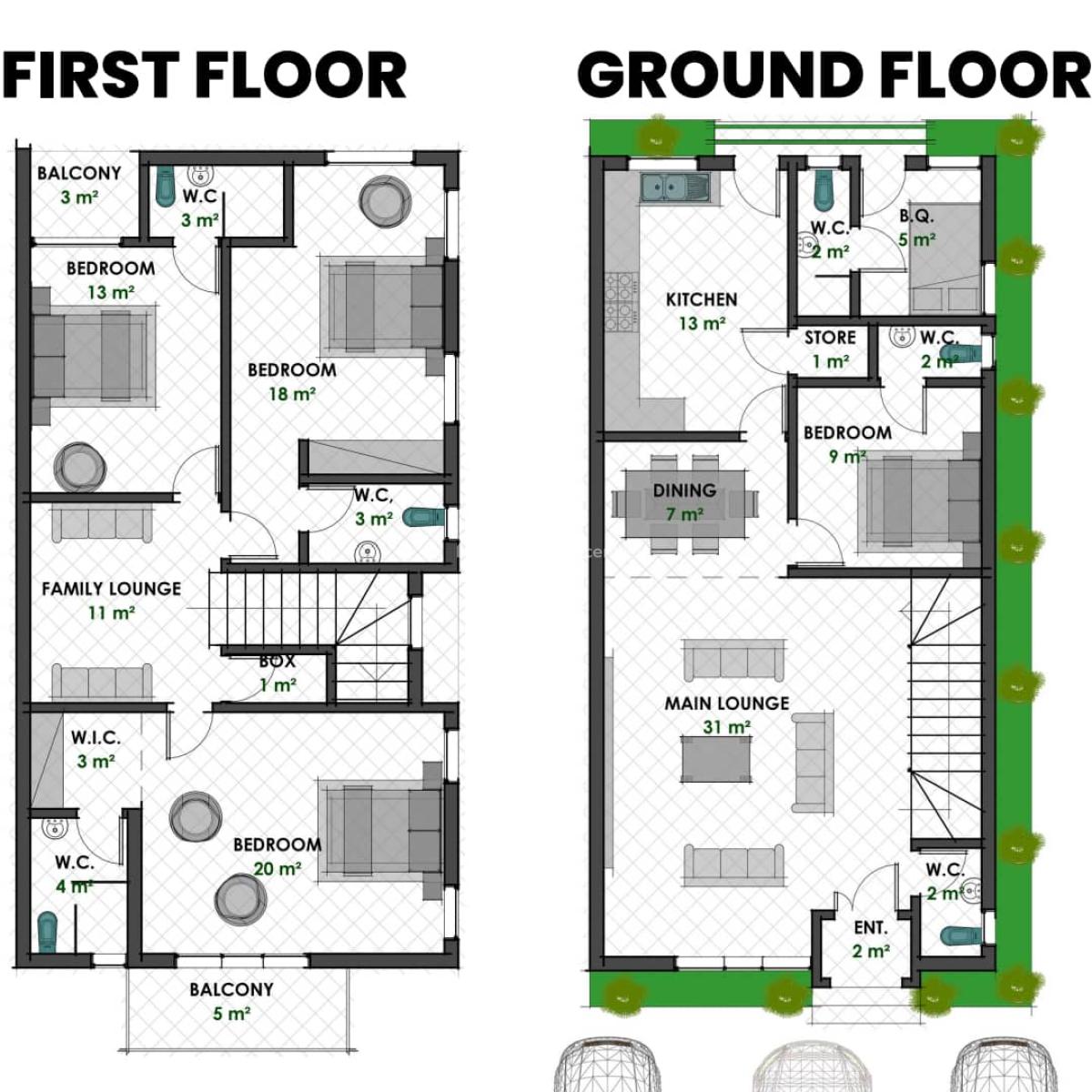 4 Bedroom Semi-detached Duplex & Maids Room, Life Camp, Abuja, House for Sale