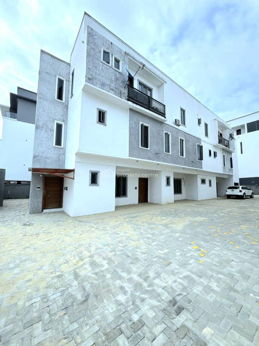 New 4-bedroom Terrance Duplex, Ologolo, Lekki, Lagos, Terraced Duplex for Rent