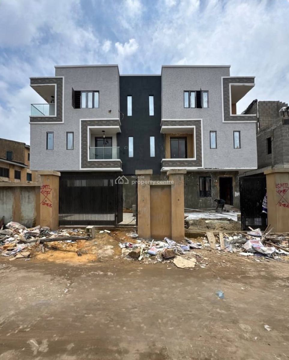 Elegant 4 Bedroom Semi Detached Duplex with Bq in Serene Environment, Ojodu Berger, Ojodu, Lagos, Semi-detached Duplex for Sale