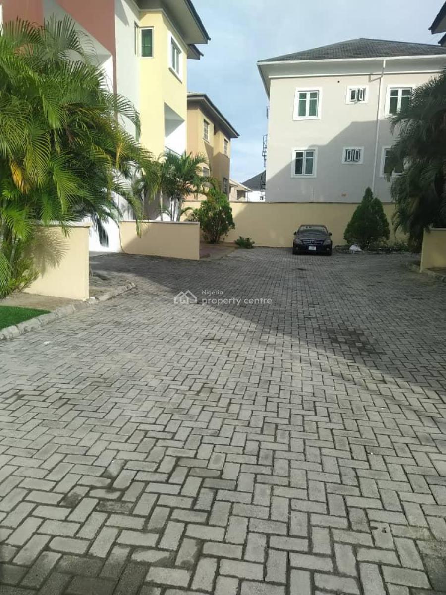 Well Maintained Four Bedroom Terraced, Albertons Court No 18, Road 13, Ikota Gra, Ikota, Lekki, Lagos, House for Rent