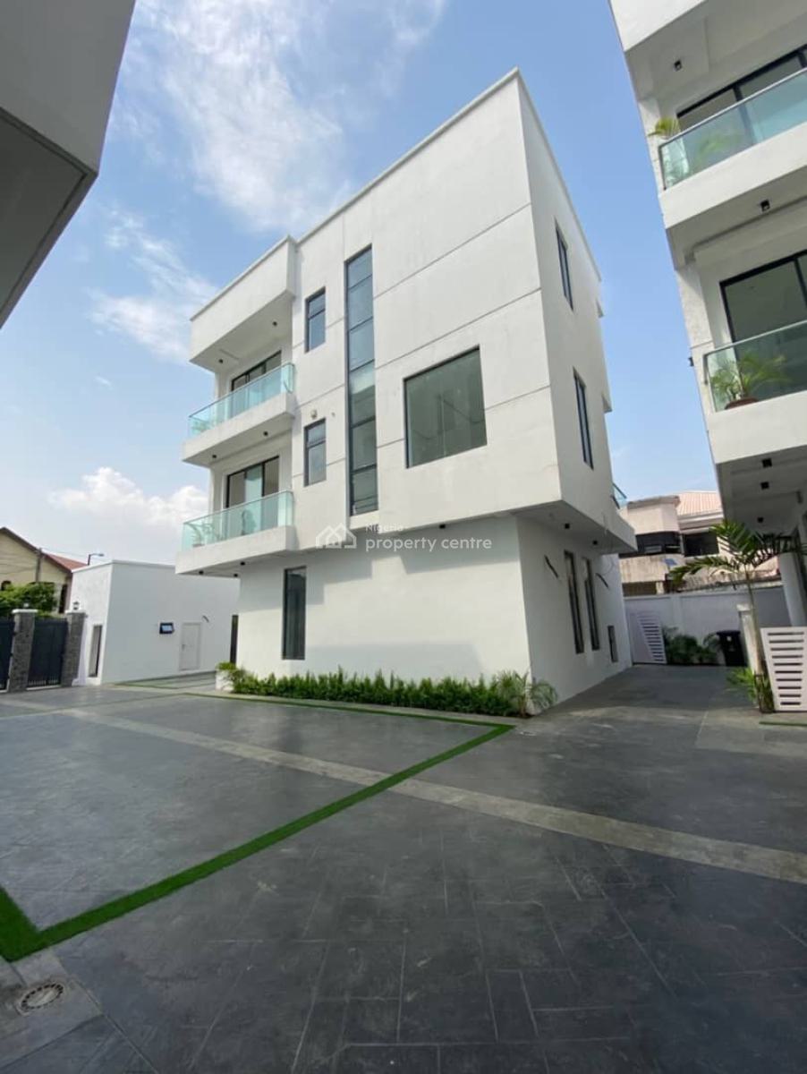 Newly Built 4 Bedroom Detached House, Central Lekki Estate, Lekki Phase 1, Lekki, Lagos, Detached Duplex for Sale