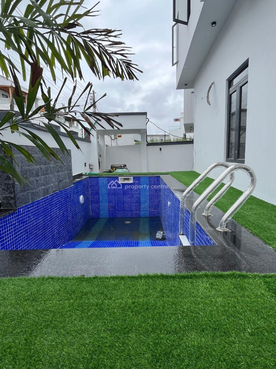 4 Bedroom Detached Duplex, Super Spacious 4 Bedroom Fully Detached Duplex with Pool, Ajah, Lagos, Detached Duplex for Sale
