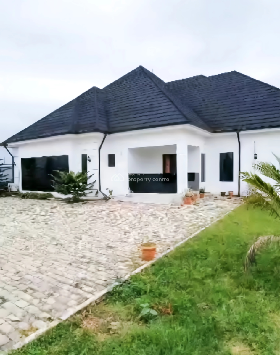Fully Furnished 4 Bedroom Bungalow in a Secure Vicinity, Eneka, Port Harcourt, Rivers, Detached Bungalow for Rent