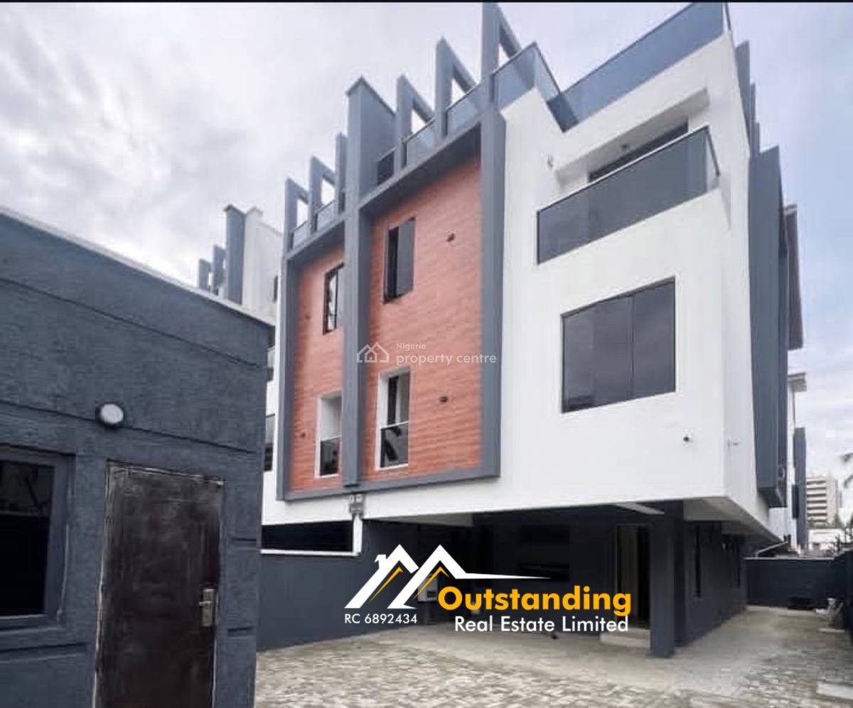 Spacious 4 Bedroom Semi Detached Duplex with Bq, Victoria Island (vi), Lagos, Semi-detached Duplex for Rent
