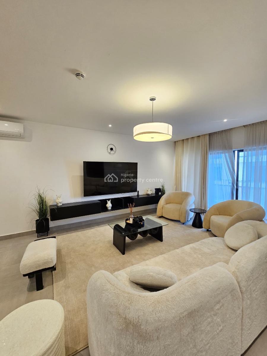 Luxury Spacious 3 Bedroom Apartment with Bq in a Secure Estate, Lekki Phase 1, Lekki, Lagos, Flat / Apartment for Sale