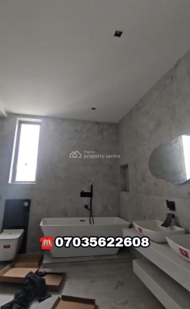 Luxury 5 Bedroom Smart Duplex with Bq, Cinema, Pool and Elevator Etc, Cowry Creek Estate, Lekki, Lagos, Semi-detached Duplex for Sale