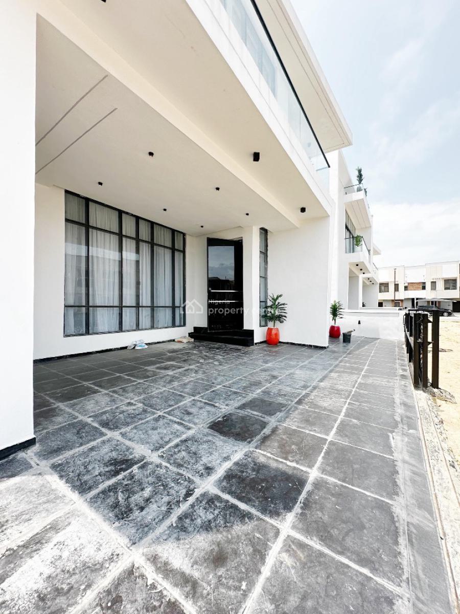 Contemporary 5-bedroom Fully Detached Duplex with Pool, 2nd Toll Gate, Lekki, Lagos, Detached Duplex for Sale