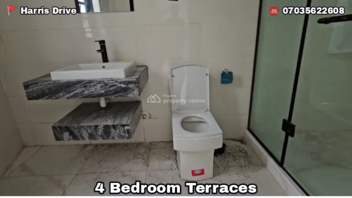 Luxury 4 Bedroom Smart Terrace Duplex with Gym and Pool Etc, Harris Drive Beside Vgc, Lekki, Lagos, Terraced Duplex for Sale