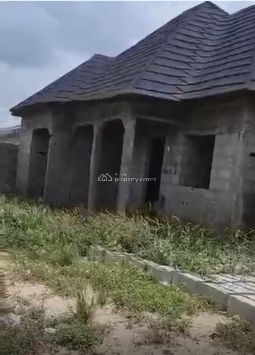 5-bedroom Bungalow  on 1 Plot of Land, Okeagbonla Estate, Magbo (after Agbara Bus Stop), Badagry, Lagos, House for Sale