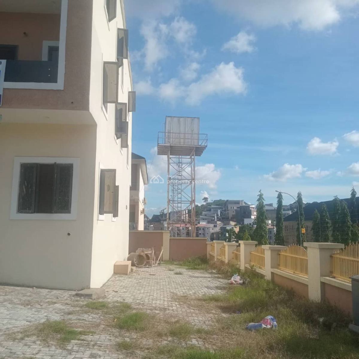 Corner Piece 5 Bedroom Terrence Duplex Plus Bq, Guzape District, Abuja, Terraced Duplex for Rent